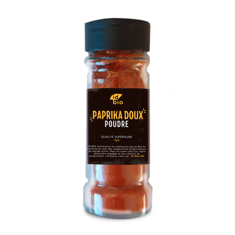 Paprika Doux Bio moulu ANTI GASPI - Épices C' Bio