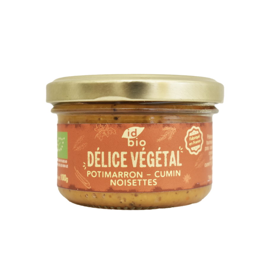 Délice végétal Potimarron Cumin bio
