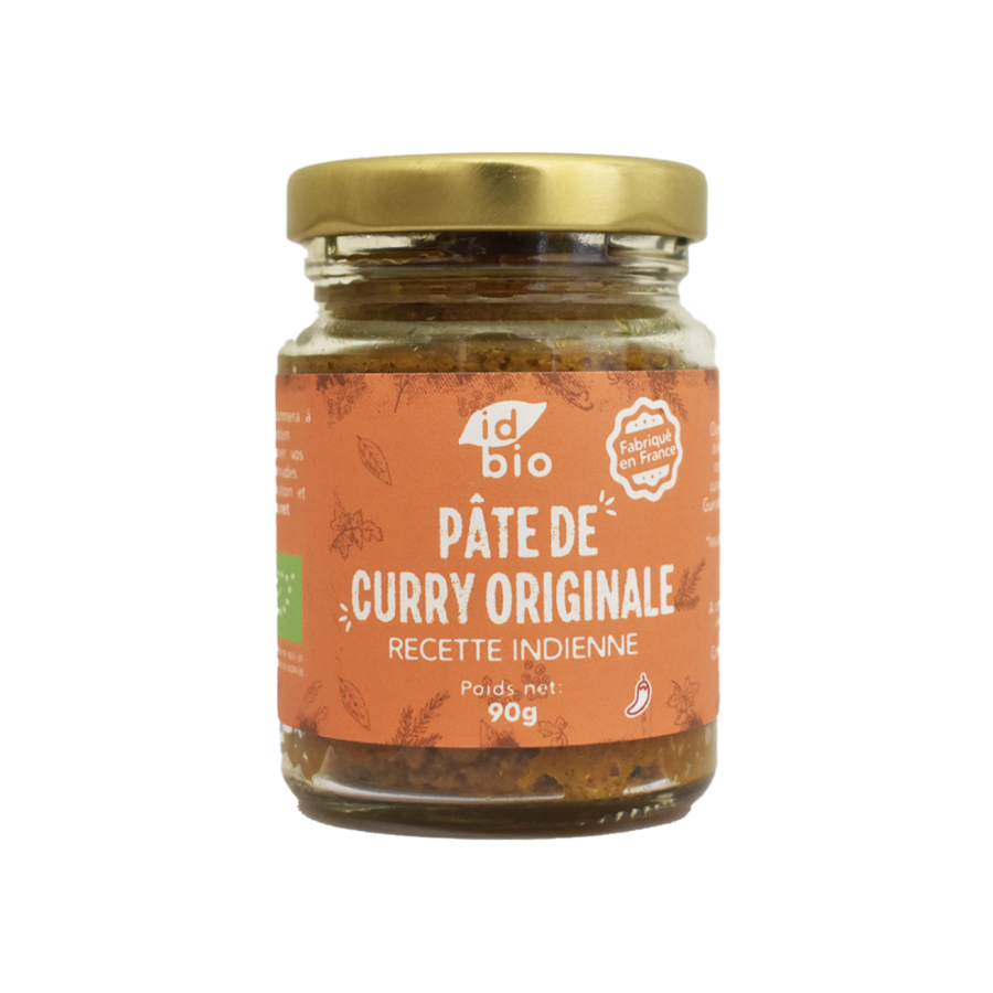 Pâte de Curry Peu Pimentée bio