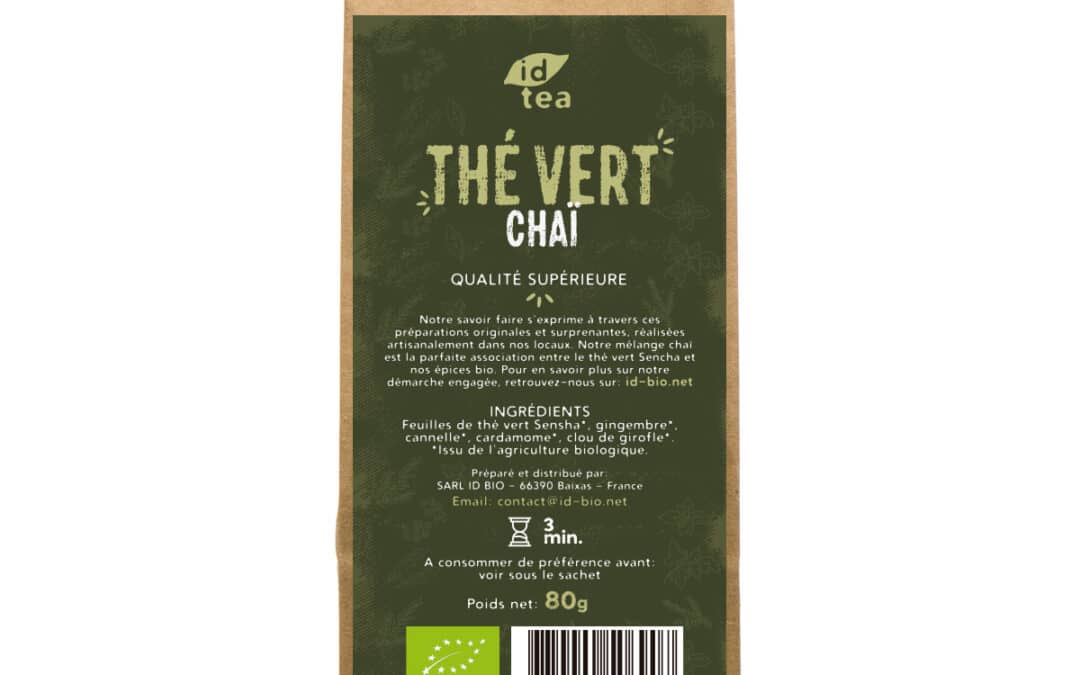 Thé Vert Chaï Bio