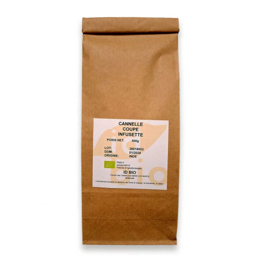 Cannelle coupe infusette bio